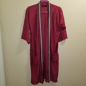 Harcourt A Quality Robe Red One Size Fits All